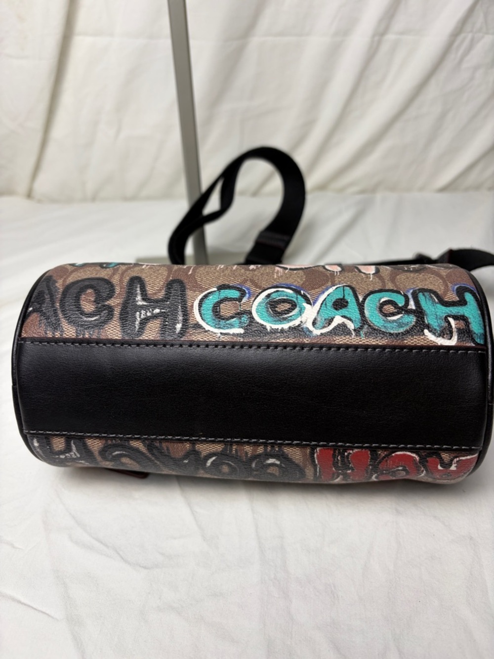 Coach x Mint + Serf Graffiti Mini Satchel Crossbody – Rare Collab 🎨 - Picture 8 of 13